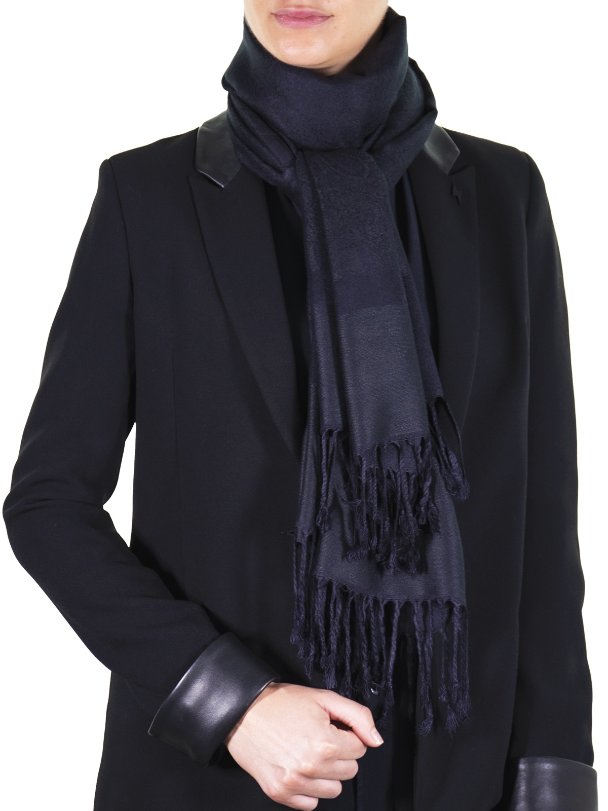 Etole viscose KERALA black femme - Couleur : BLACK, Taille : TU