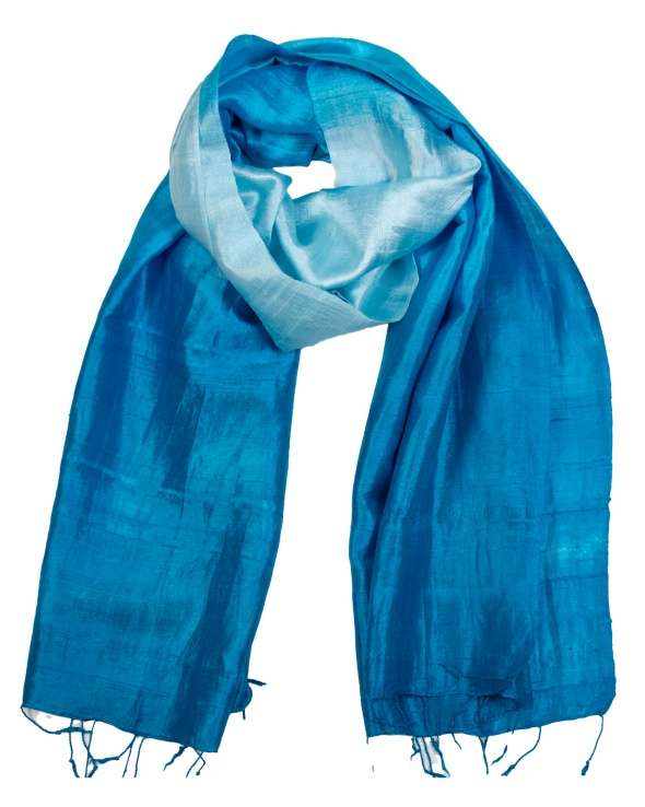 Foulard soie COCOON MIX caraib femme