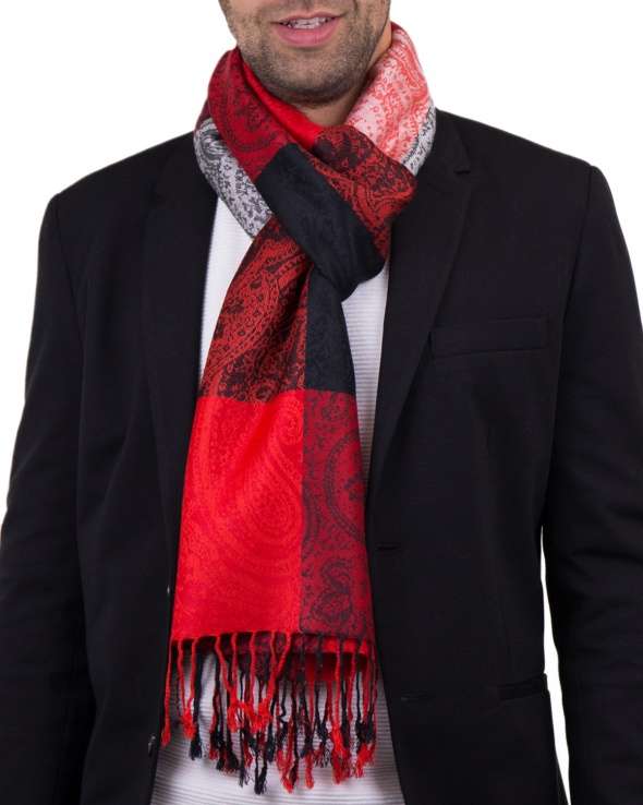 Echarpe viscose ARYA tango homme
