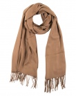 Echarpe cachemire et laine BHOPAL camel femme