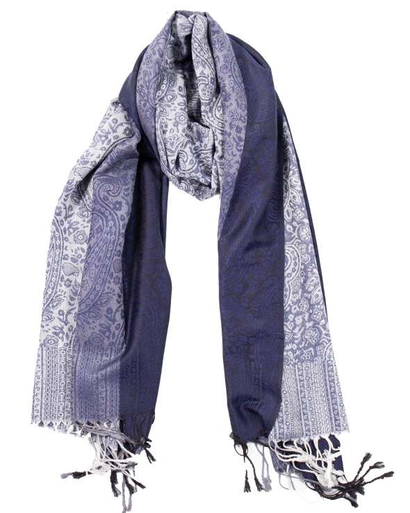 Etole viscose PASHMEE saphir femme