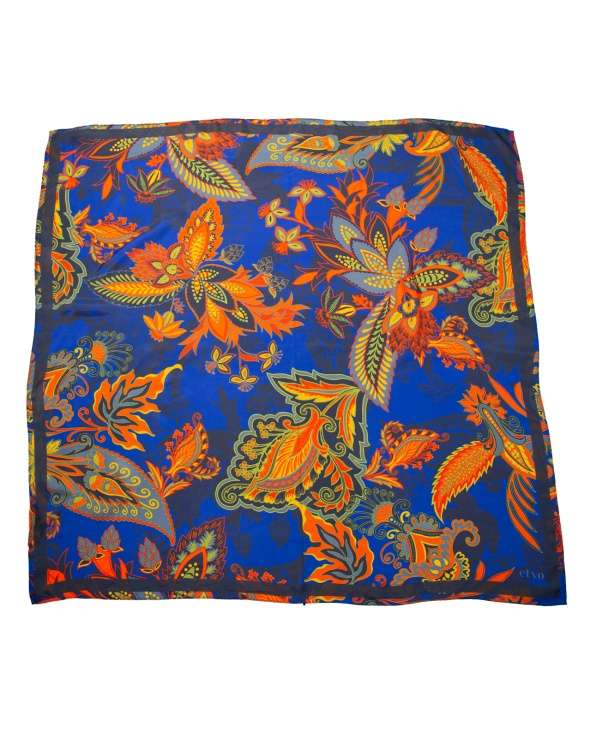 Carre de soie MARY boho retro femme