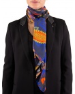 Carre de soie MARY boho retro femme