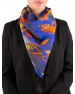 Carre de soie MARY boho retro femme