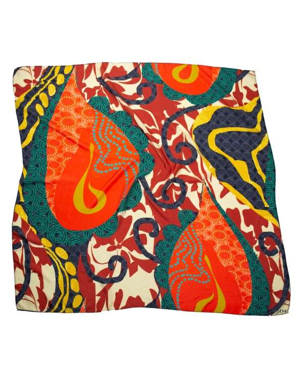 Carre de soie MARY from africa femme