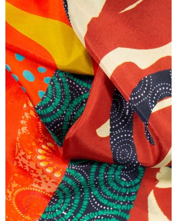 Carre de soie MARY from africa femme