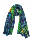 Foulard soie MELI why not blue femme