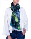 Foulard soie MELI why not blue femme