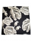 Carre de soie MILY smoked poppies femme