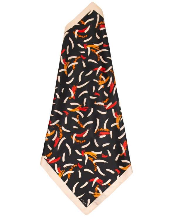 Carre de soie MATY brush strokes femme