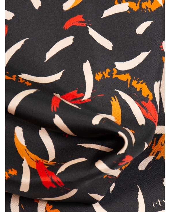 Carre de soie MATY brush strokes femme