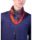 Carre de soie MATY spaced flowers femme