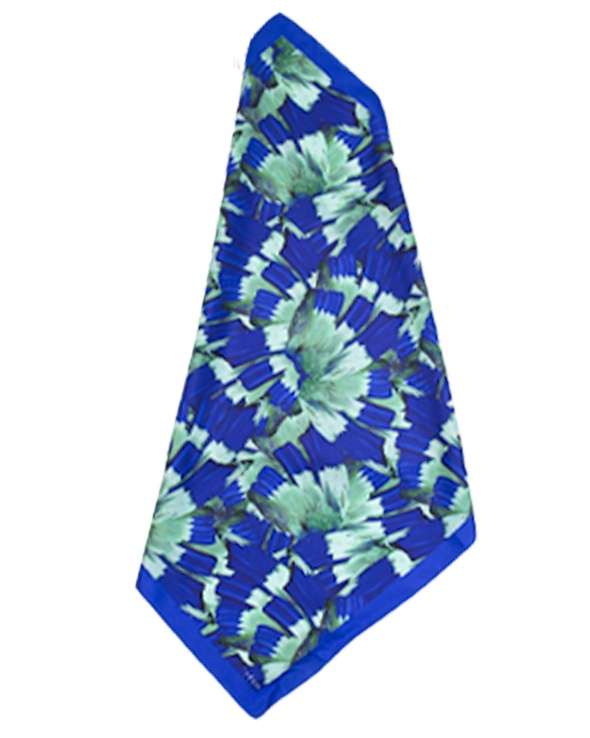 Carre de soie MATY vibrant feather femme