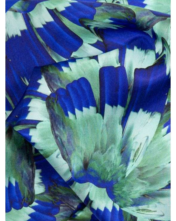 Carre de soie MATY vibrant feather femme