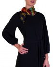 Carre de soie MAELY paisley curry femme