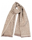 Echarpe laine LEO nut femme