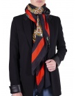 Chale laine et soie JAYA arabesk red femme