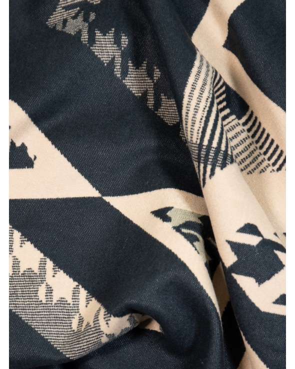Echarpe laine OREY navy femme