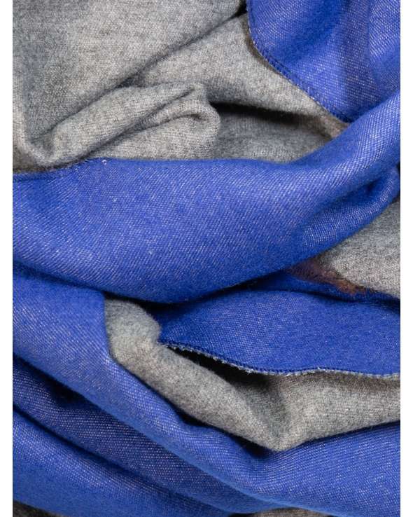 Echarpe cachemire et laine KAIS nautic homme