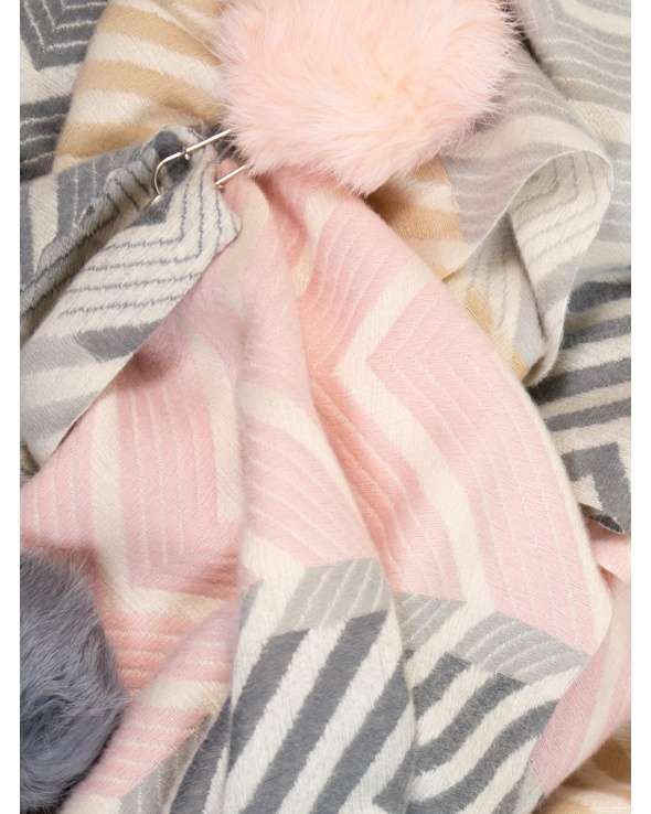 Etole laine ZINA blush femme
