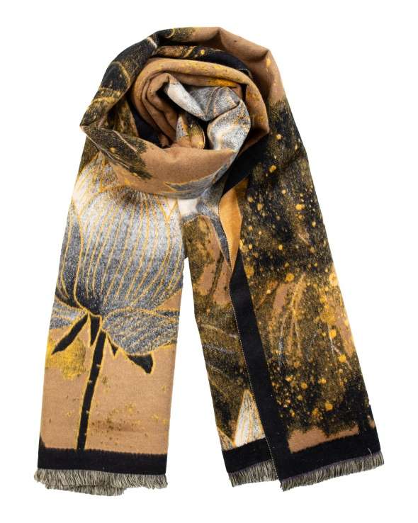 Etole laine et viscose ARTY black femme