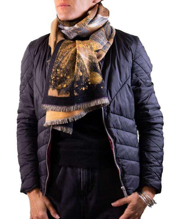 Etole laine et viscose ARTY black femme