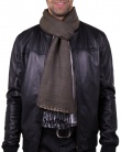 Echarpe laine KIEV biscuit homme