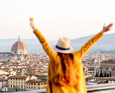 jeune femme à Florence